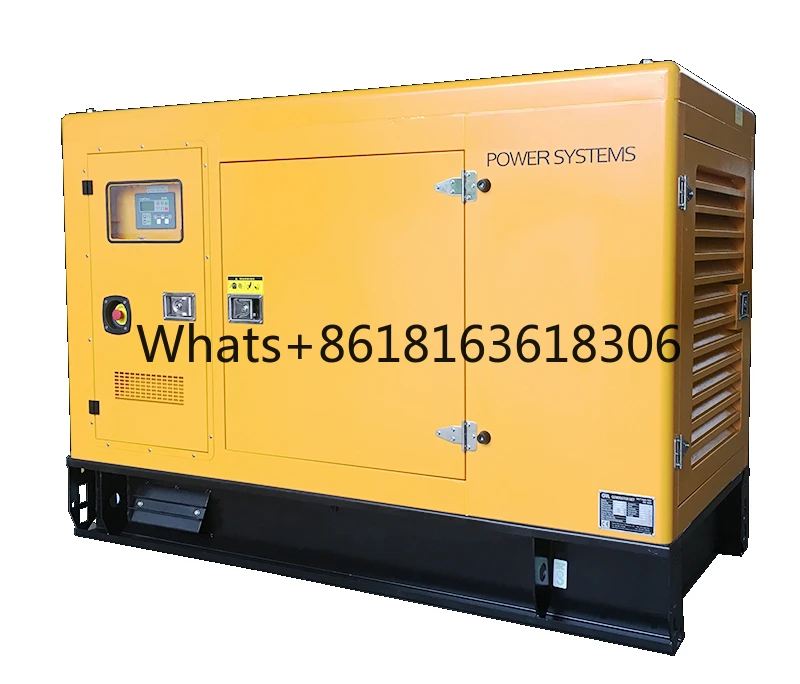 Heavy duty  engine electric power silent generator low price