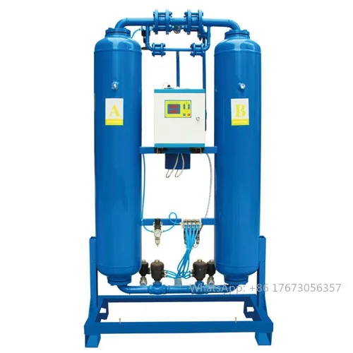 Hot Sale Product 75hp 10m3/min Heatless Adsorption Type Compressed Air Dryer Of Alumina