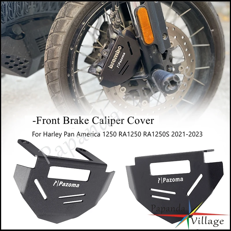 

Front Brake Caliper Cover Guard Protection Side Protectors For Harley Pan America S 1250 RA1250 Special RA1250S 2021 2022 2023