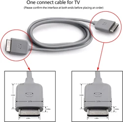 New BN39-02209A BN39-02248B Connect Cable for 49/55/65/75/82 Inch TV UN49MU7000FXZX UN49MU8000FXZA UN49MU800DFXZA UN55MU7000FXZX