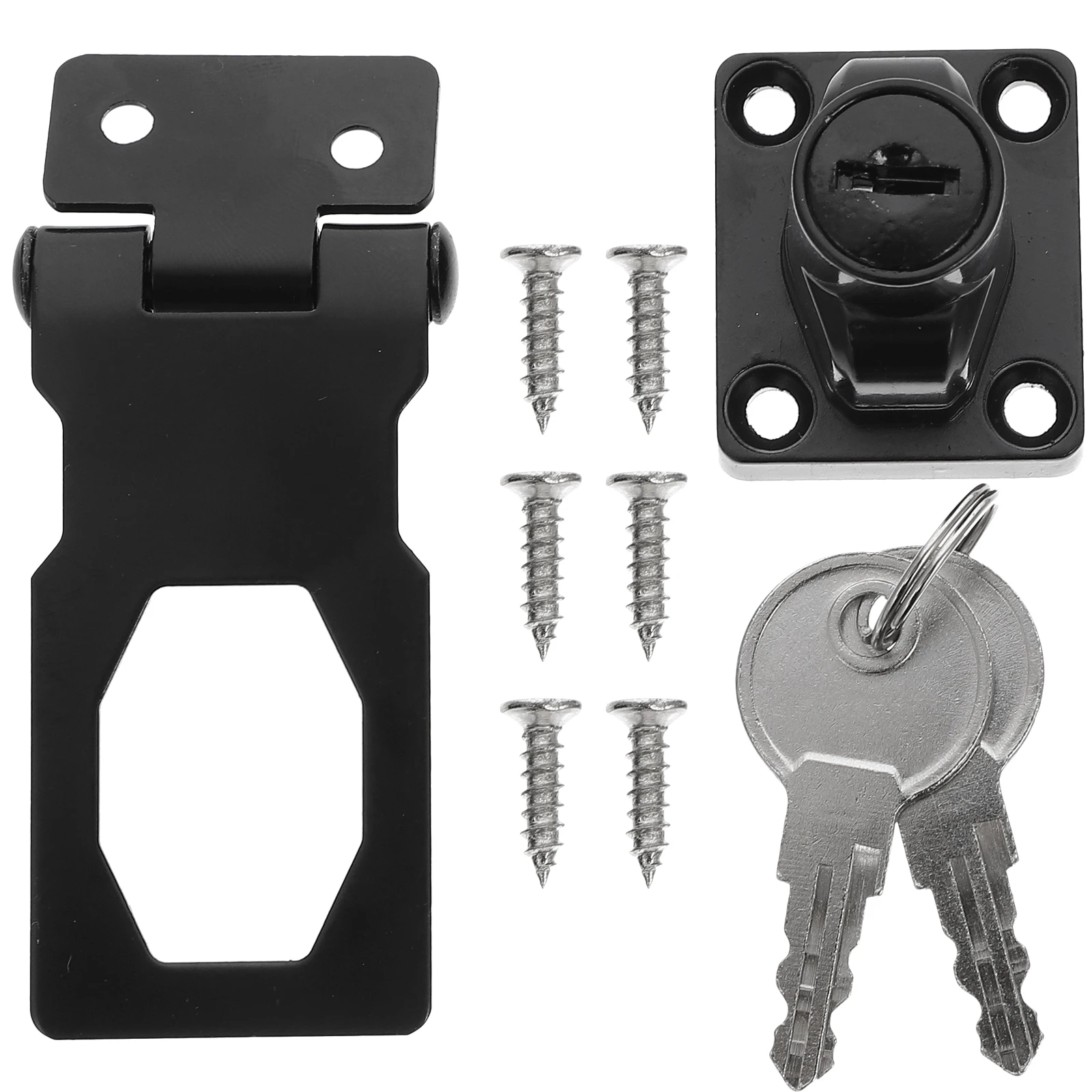 

Lock Drawer Door Display Case Locks No Drilling Cabinet Zinc Alloy Showcase Ratchet Security