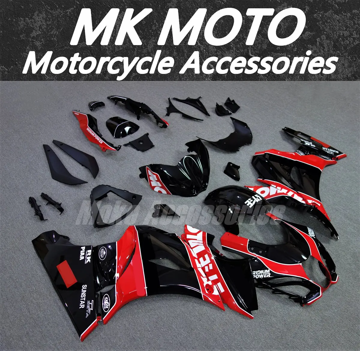 

Fairings Kit Fit For Gsxr1000 2017 2018 2019 2020 Bodywork Set High Quality Abs Injection Red Black White