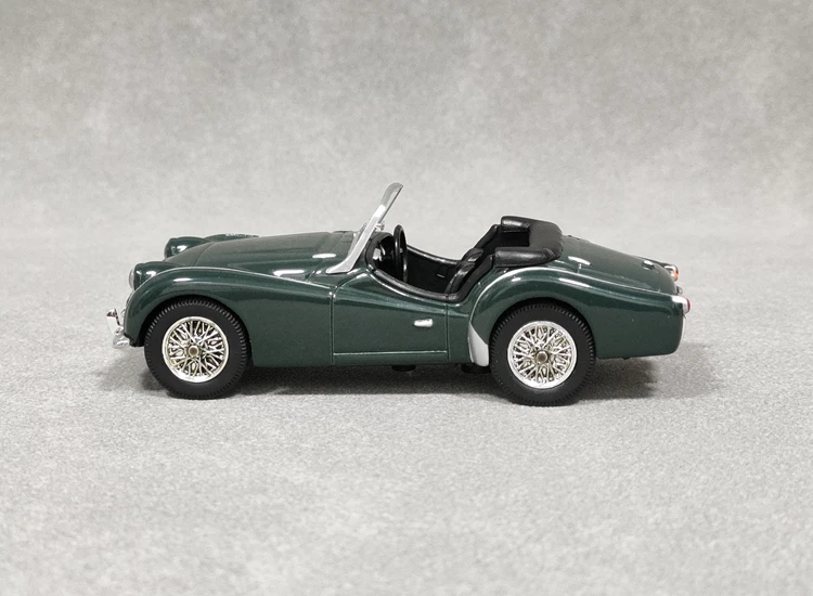 1/43 新着特別価格ダイキャストメタル英国オープントップクラシックカーモデル家具ディスプレイコレクションおもちゃ子供のため