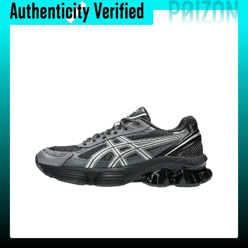 ASICS GEL KINETIC FLUENT Running Shoes Unisex Gray Black Silver 1203A591-024