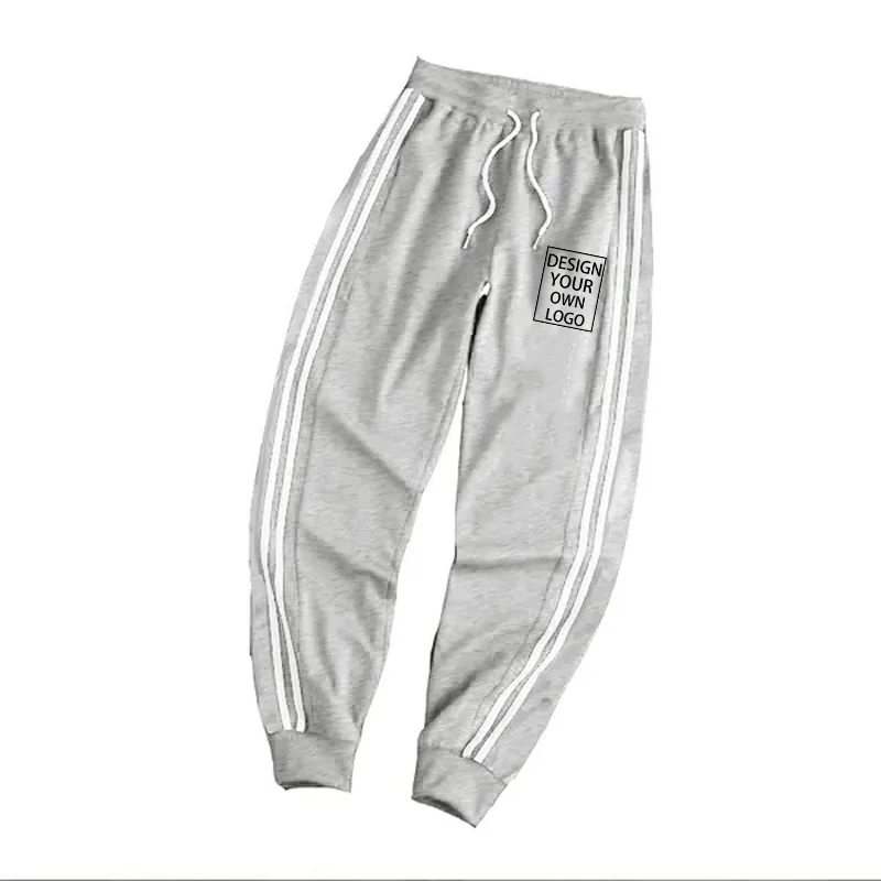 Op Maat Gemaakte Cargo Broek Mannen Joggingbroek Streetwear Mannen Mode Elastische Taille Heren Casual Broek Joggingbroek