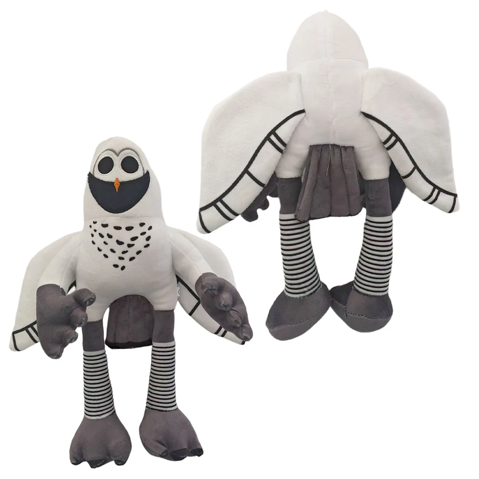 Hot 99Nights Horror Game Plush Toy 99 Nights In The Forest Deer White Owl Stuffed Animal Plush Dolls Kids Toy boy Halloween Gift