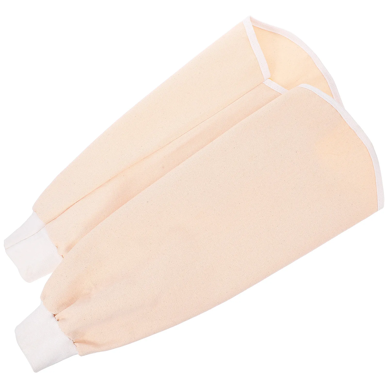 

1Pair Protective Arm Sleeves Welding Spark Resistant Longlasting Canvas Labor Sleeves for Men Women Work Gardening Housework