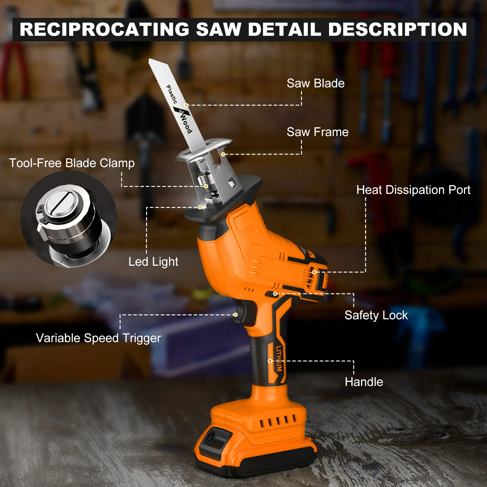 Thumbnail 2 - #42 Cheapest Reciprocating Saws Deals You Can Get