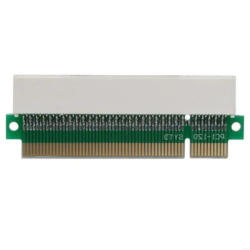 Pci macho para fêmea risers adaptador cartão extensão 180 graus ângulo 32bit cartões conversão reta para 1u chassi f19e