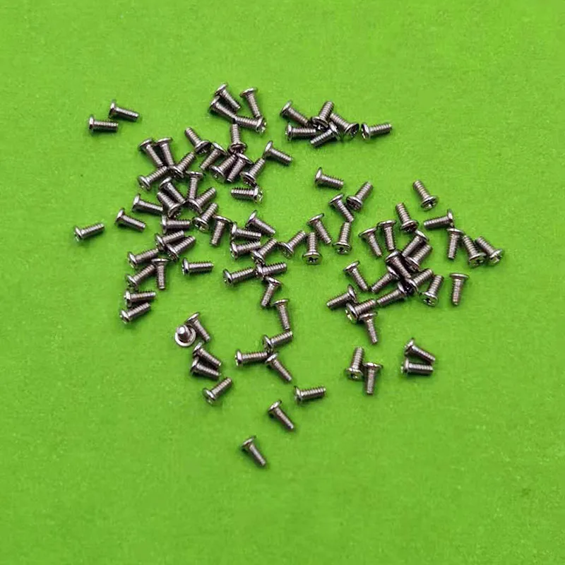 100Pcs M1.4*3.0 2.5 3.5 MM Inside Motherboard Phillips Screw For HUAWEI Xiaomi VIVO OPPO Samsung Honor ASUS LG Cell Phone Screws