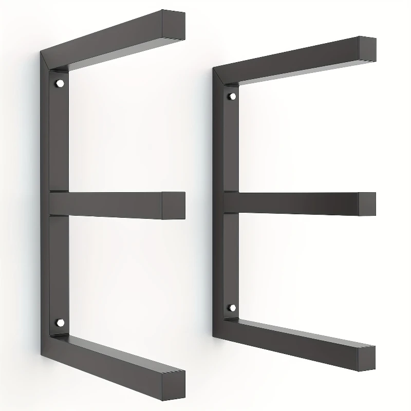 

Wood storage racks, wall-mounted wood storage racks