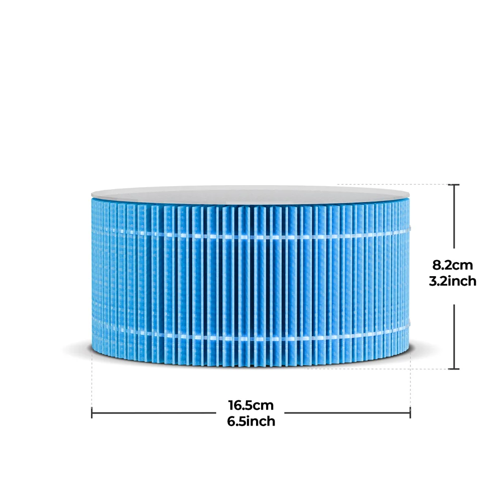 Luft reiniger mit Luftbe feuchter kombination für Heim allergien und Heimtier haare, Raucher im Schlafzimmer, h13 True Hepa Filter,2-in-1 – Detail 13