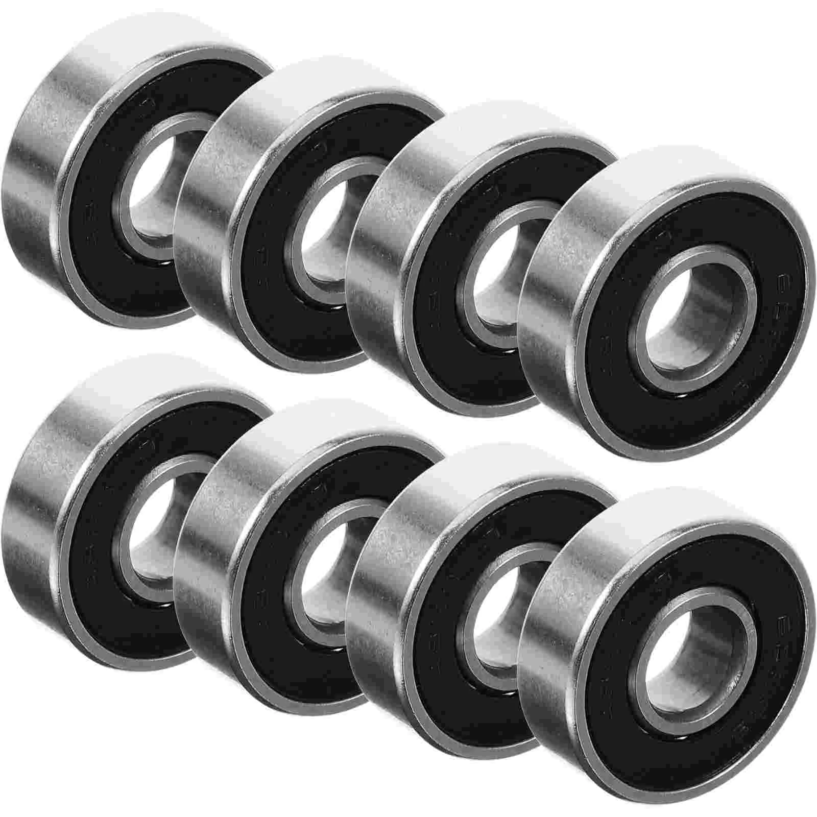 

8Pcs Carbon Steel Bearings Skateboard Bearings Skates Board Bearings Skateboard Accessories scooters bearings