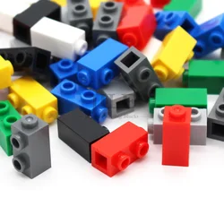 20pcs Moc Compatible Brick Modified 1x1x1 2/3 with Studs on Side 32952 DIY Building Blocks Creation Construction Particles