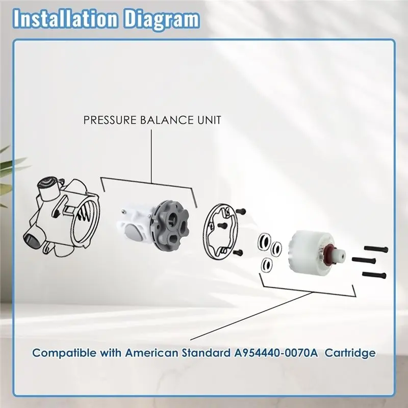 AB43-Pressure Balancing Unit For American Standard,For Bath Tub