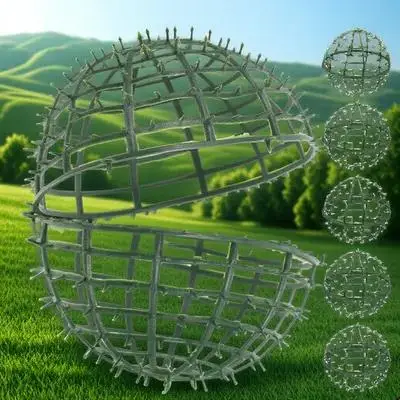 

6pcs Grass Ball Rack Flower Arrangement Holder Sturdy Plastic Frame For Wedding Party Diy Garden Decor Supply Artificial Plant