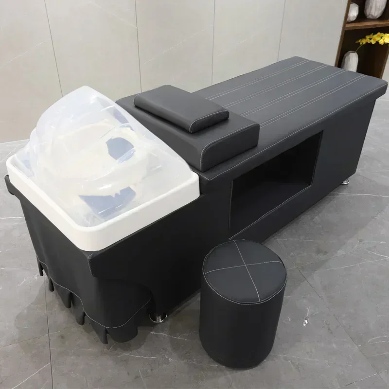 Spa Supplies for Professionals Shampoo Chairs Hairdressing Salon Shower Chairs Water Circulation Sillas Salon Furniture