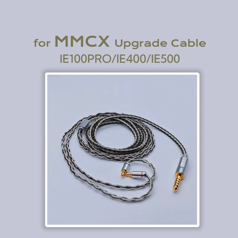 

for Sennheiser IE100PRO/IE400/IE500 Upgrade Cable 8 core OCC Plated, 2.5mm/4.4mm Balanced Cable with MMCX Connectors