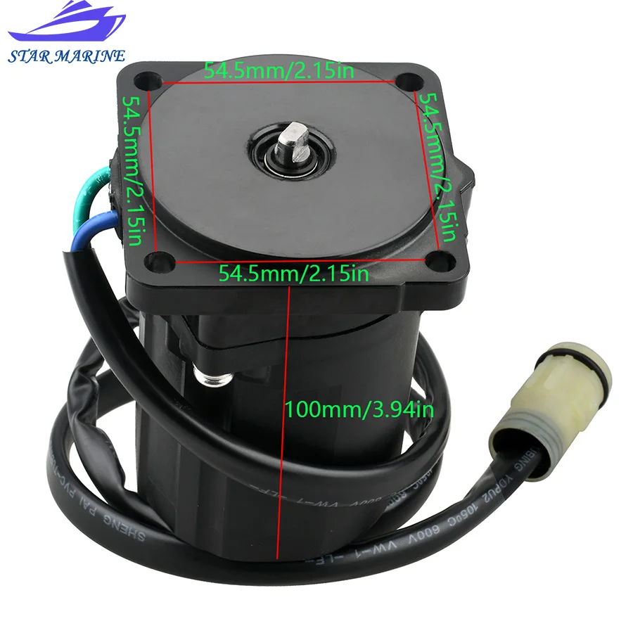 3E5-77180 Tilt Trim Motor For Tohatsu Outboard Motor 4T 40HP 50HP 12-Volt MD40B MD50B 3E5-77180-0 3Z5-77180-0 3Z5-77180