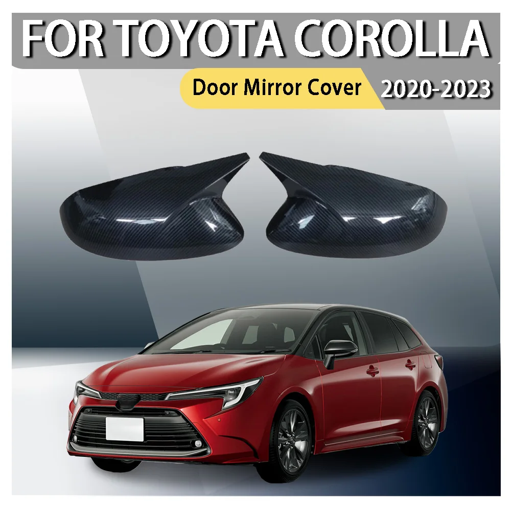 

ABS Plastic Car Styling Cars Accessories Car Upgrade Car Decoration Door Mirror Cover For Toyota Corolla 2020 2021 2022 2023