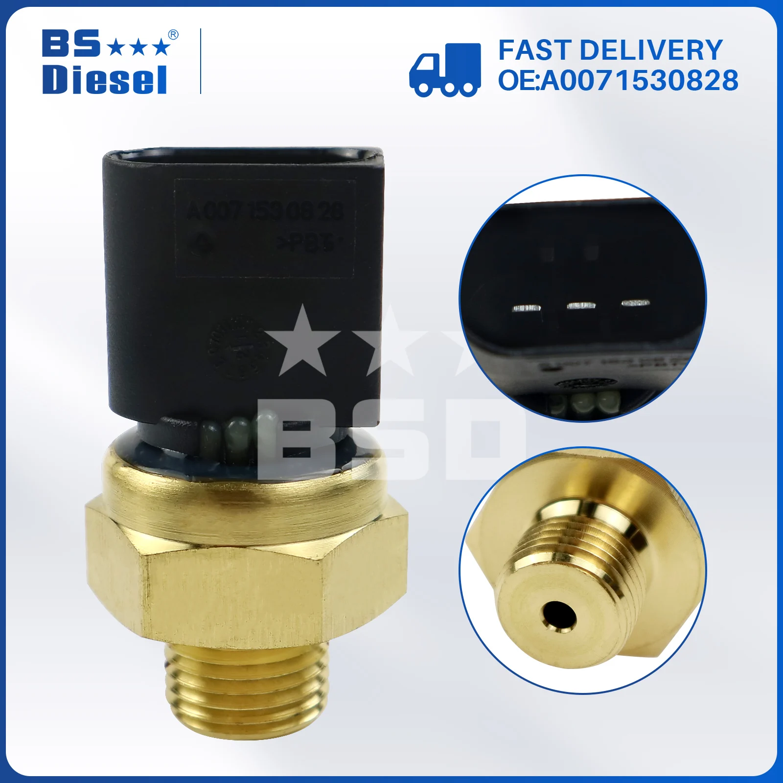 4pcs/lot A0071530828 Truck Spare Parts New Engine Oil Pressure Sensor for Mercedes Benz Atego Axor Actros