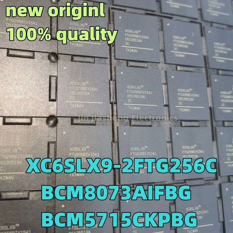 (1piece) 100% New XC6SLX9-2FTG256C XC6SLX9 BCM8073AIFBG BCM8073 BCM5715CKPBG BCM5715 BGA Chipset