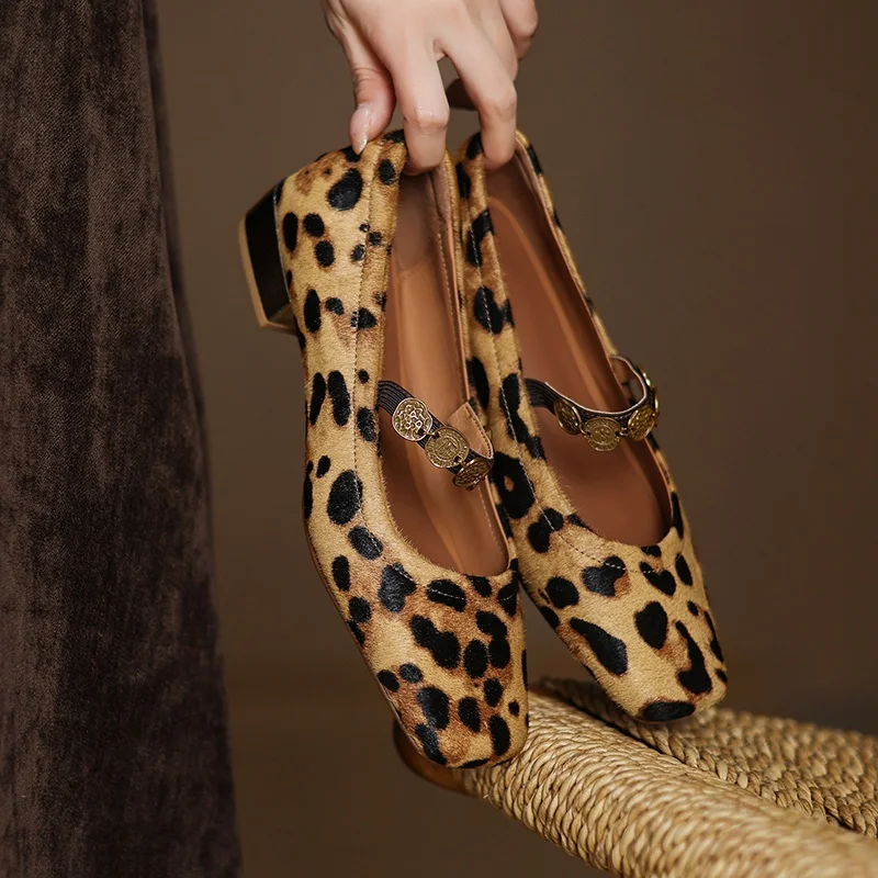 fashion-hand-made-horse-hair-women-single-shoes-low-heels-leopard-slip-on-square-toe-shoes-for-woman-daily-and-party-shoes