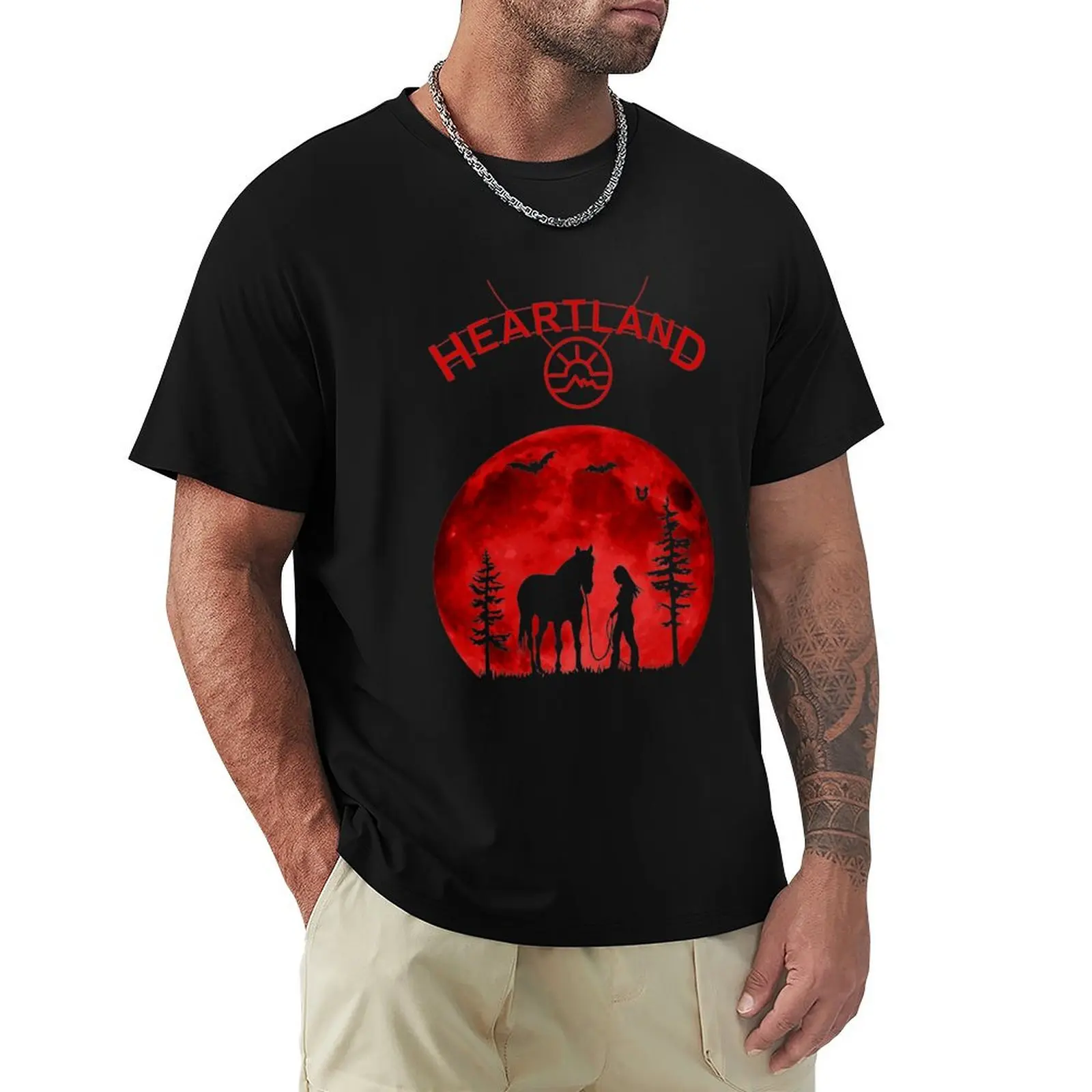 

Heartland,Heartland Ranch,moon heartland,Heartland Retro Vintage, Horse Lovers, Horse Owner T-Shirt