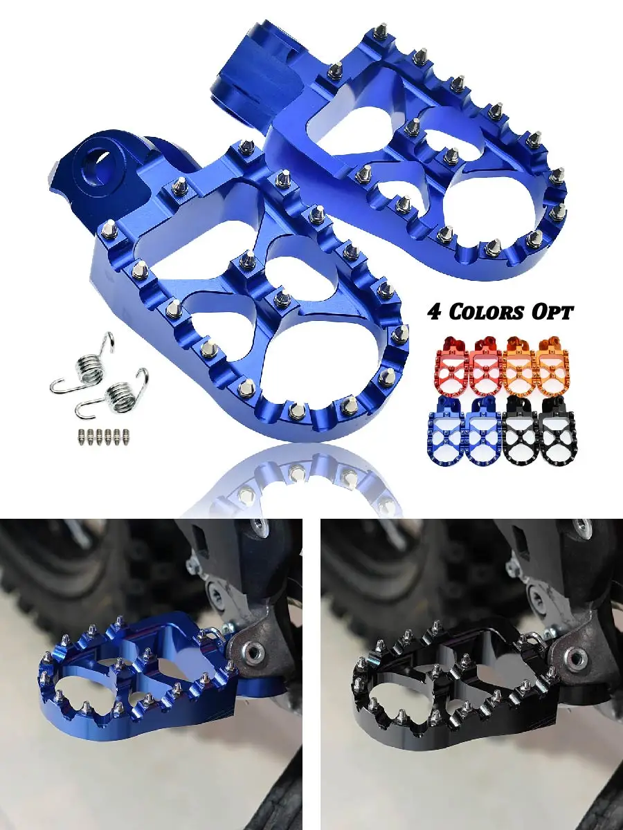 

For Beta RR 250 300 350 390 400 430 450 480 498 500 520 525 4T Xtrainer GASGAS ES SM Footrests Footpeg Foot Pegs Rests Pedals