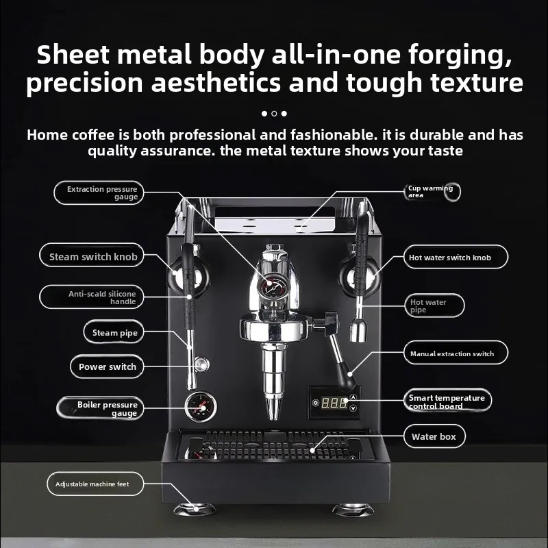 Coffee machine E61 brewing head semi-automatic espresso machine instant