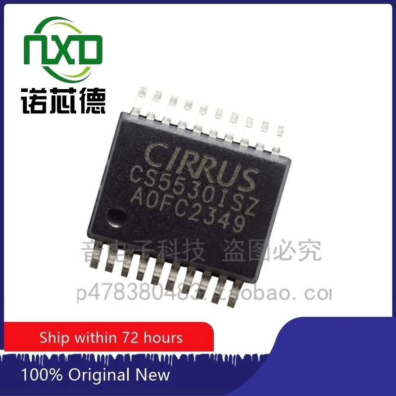 

10PCS/LOT CS5530-ISZR CS5530IS SSOP20 Analog to digital conversion chip ADC Brand new original Free shipping