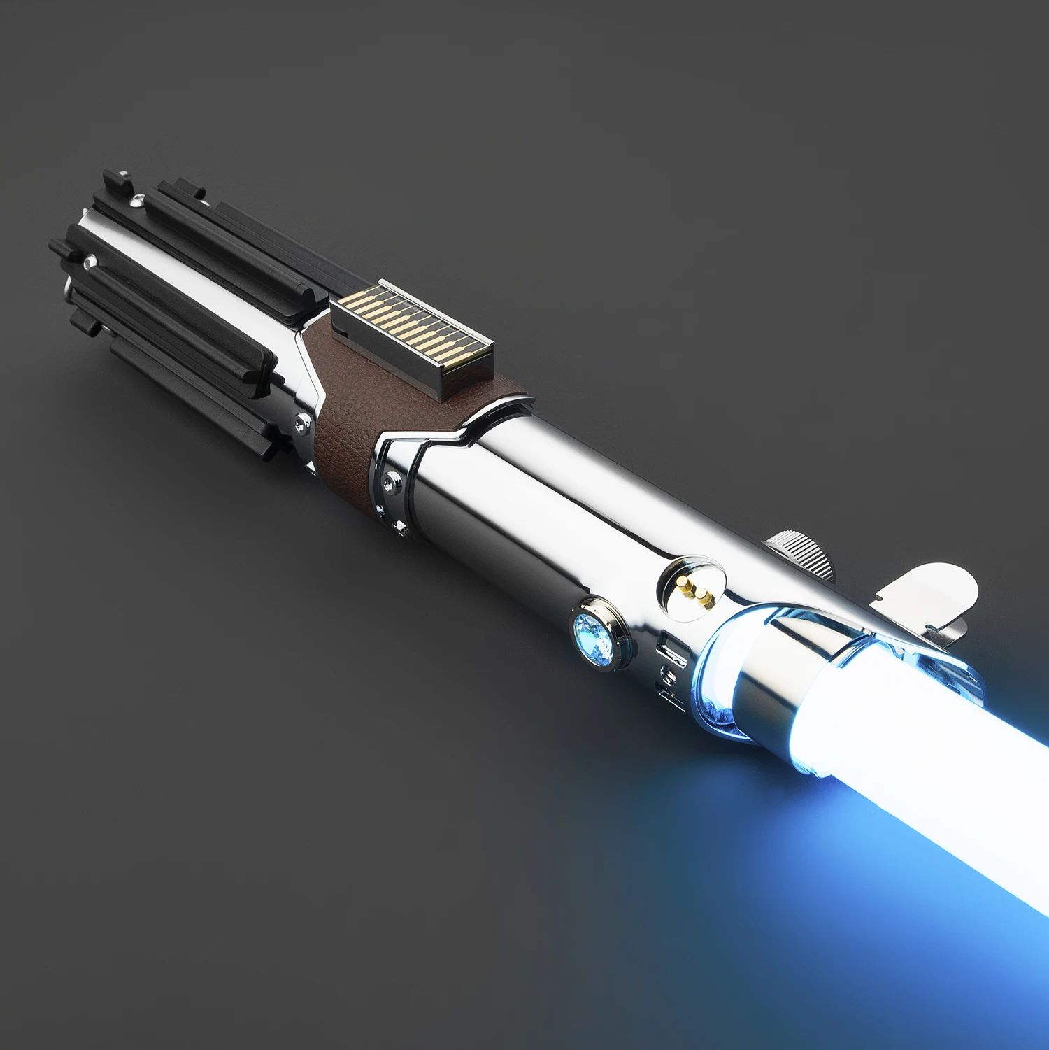 PunkSaber-Sable de luz láser de Neopixel, espada láser Jedi sensible a los duelos pesados, suave, cambio infinito, juguete con sonido