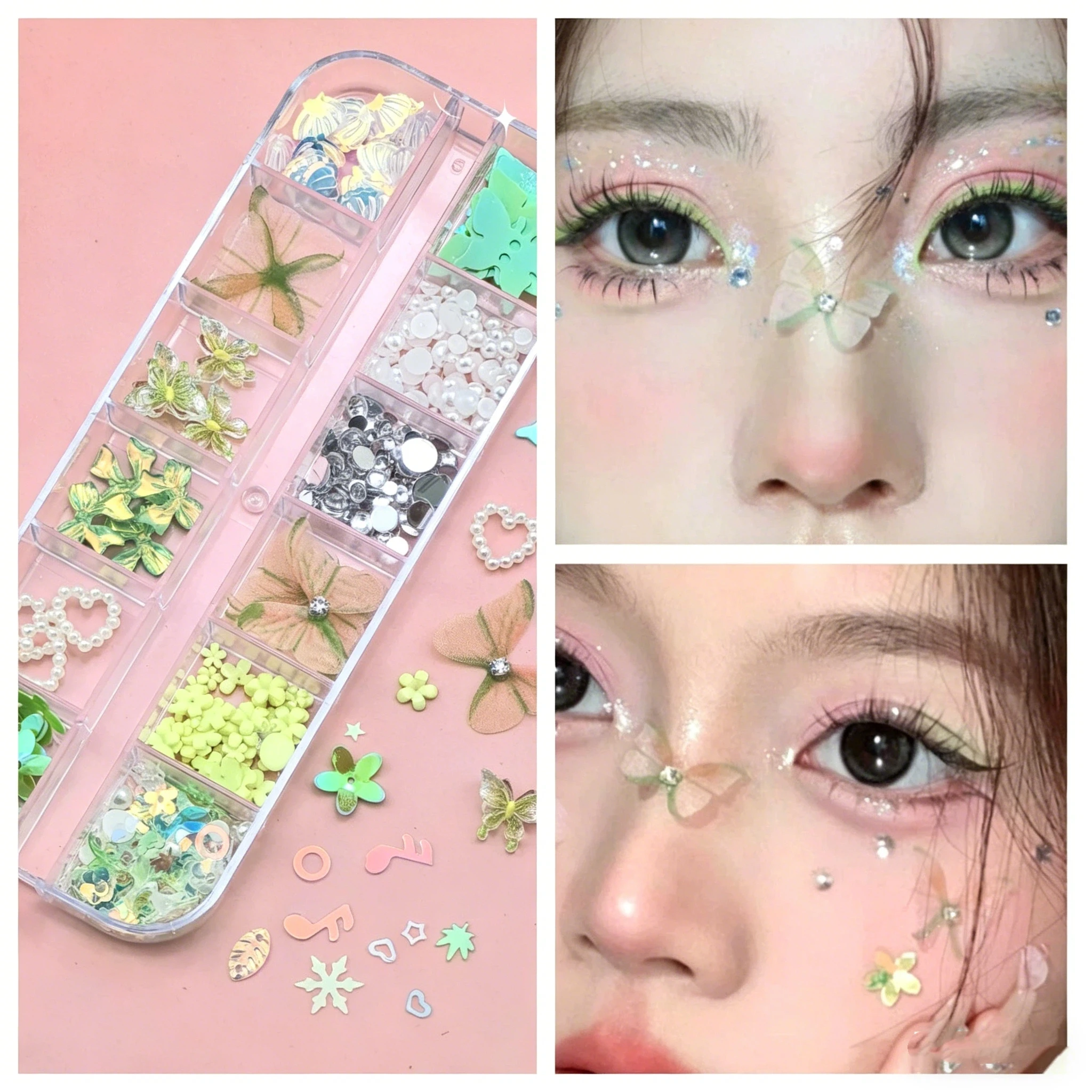 Butterfly Face Self-adhesive D - Nail Art Nail Art recension och pris