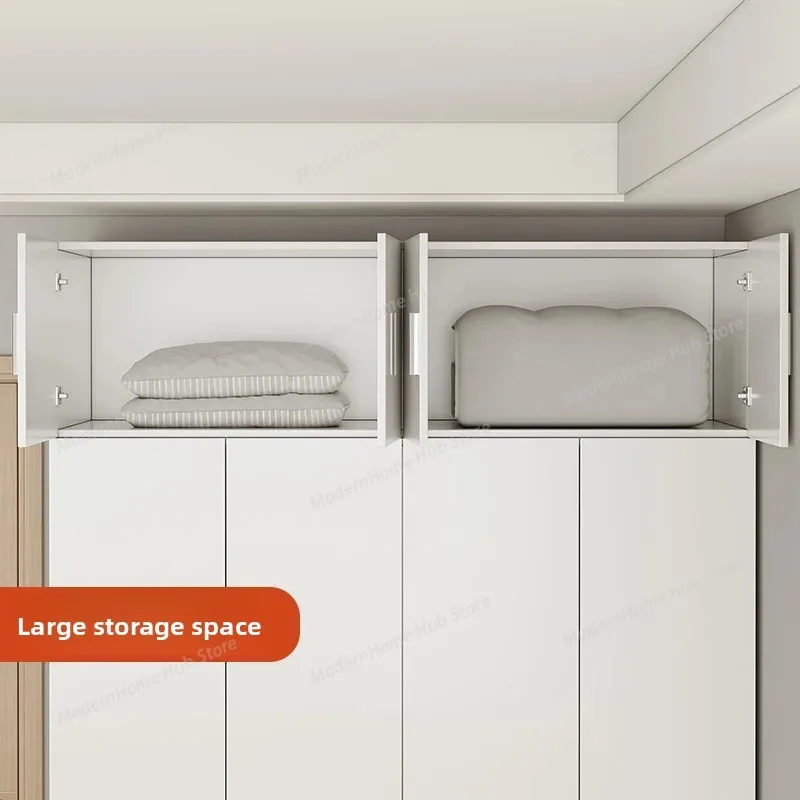 Solid wood custom cabinet, bedroom wardrobe top cabinet, hanging cabinet, locker, bay window cabinet