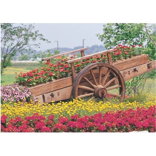 

Sharp Color 500 Puzzle Flower Trolley