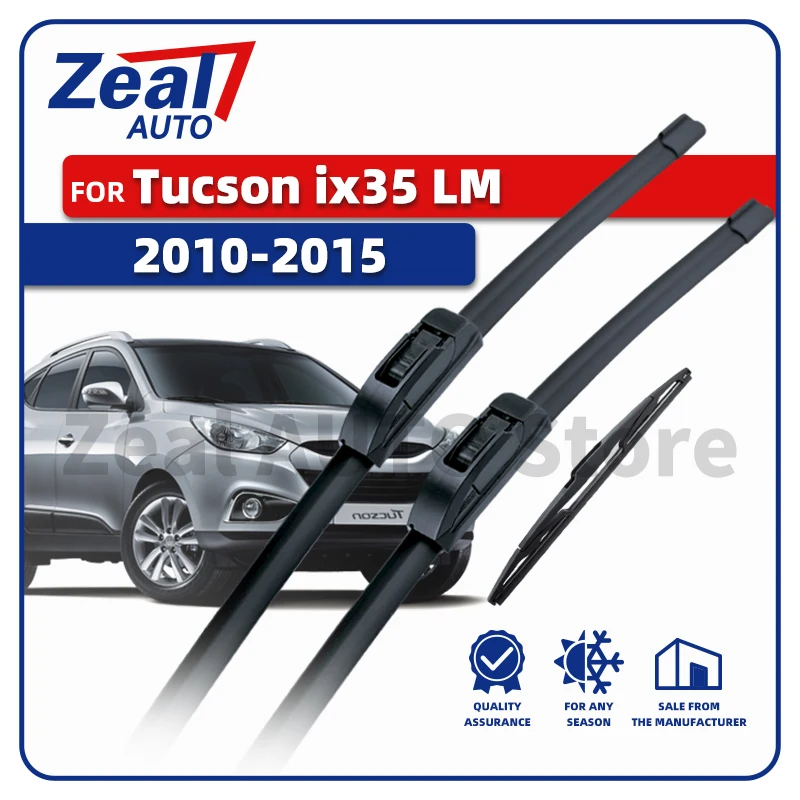 

Передние и задние щетки стеклоочистителя с левым рулем для Hyundai Tucson ix35 LM 2010-2015 2011 2012 2013 2014 3x лобовое стекло 24 "16" 12 "щетки аксессуары