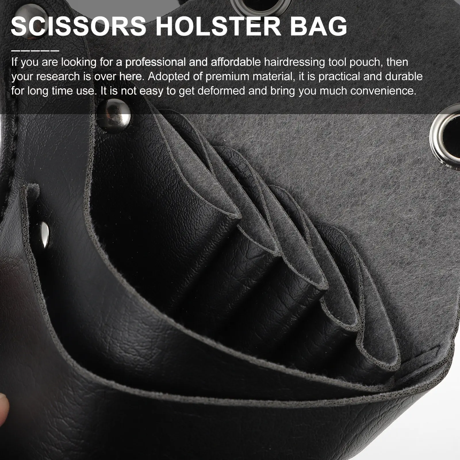 

Essential Hairdressing Tool Bag Professional Stylist Waist Pouch Holds Scissors Combs Clips Barber Shear Holder Scissor Storage