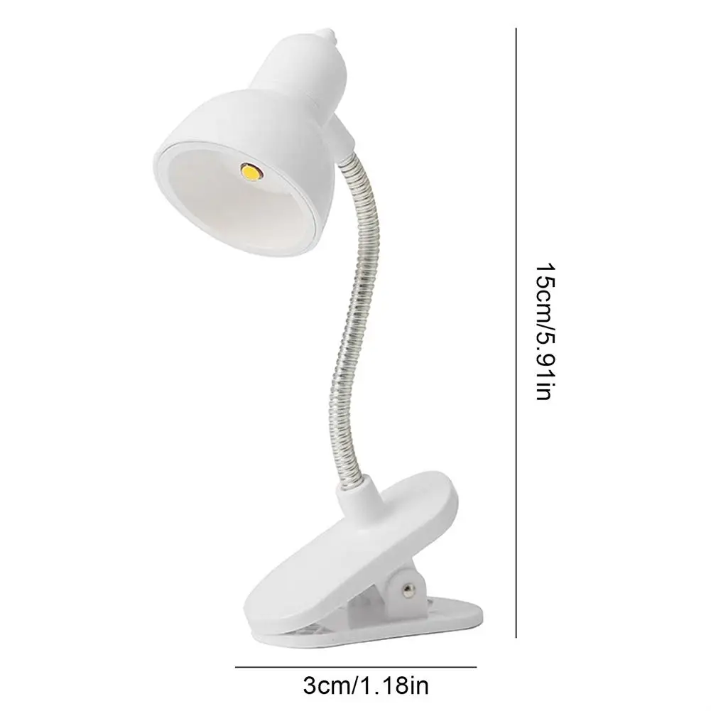 Cute Mini Lamp To Read Book Eye Protection Rotatable Reading Lamp With Clamp Reading Lights For Books Desk Table Bedroom