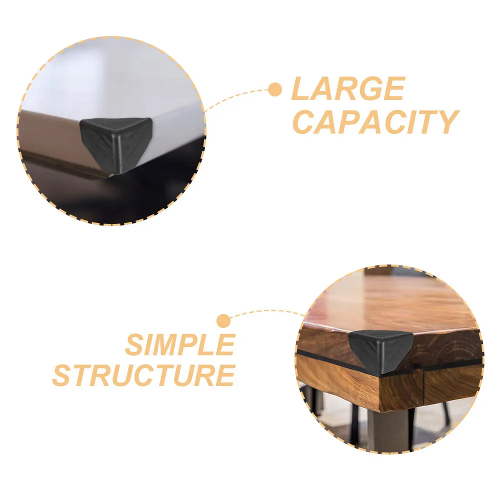 Protectores de esquina anticolisión para muebles, protección de bordes de mesa durante el almacenamiento del envío, 100 Uds.