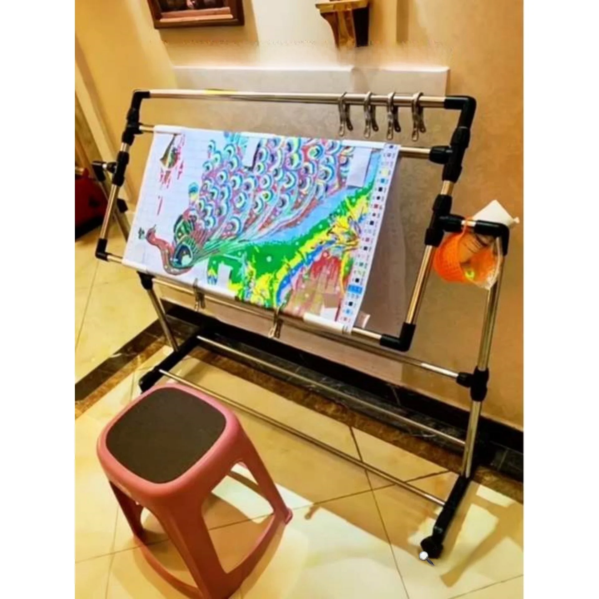 support-reglable-pour-point-de-croix-grande-tente-de-broderie-epaissie-fixation-generale-pour-la-broderie-verticale-a-domicile