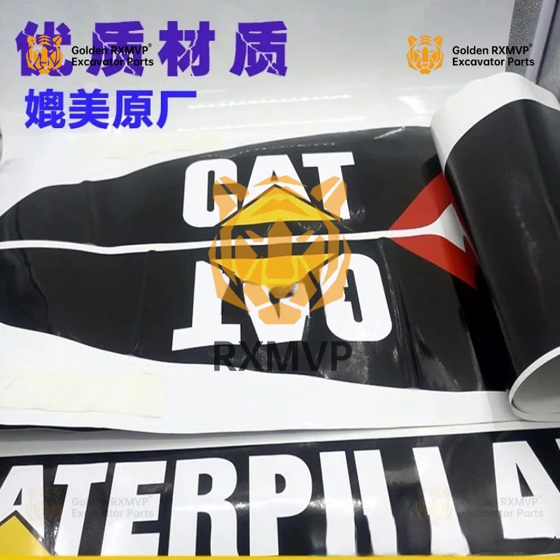 For Caterpillar cat 307d 312d 315d 320d 330d 336d Excavator Full Vehicle Sticker/Logo Excavator Parts