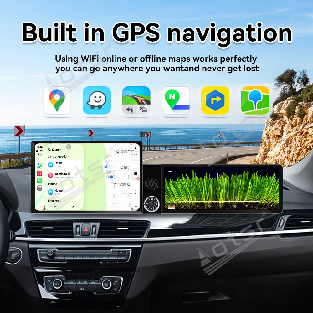 25.4“ Android For BMW X1 2016 2017 2018 2020 Car Multimedia Automotive Carplay Auto GPS Navigation Car Radio Stereo Head Unit