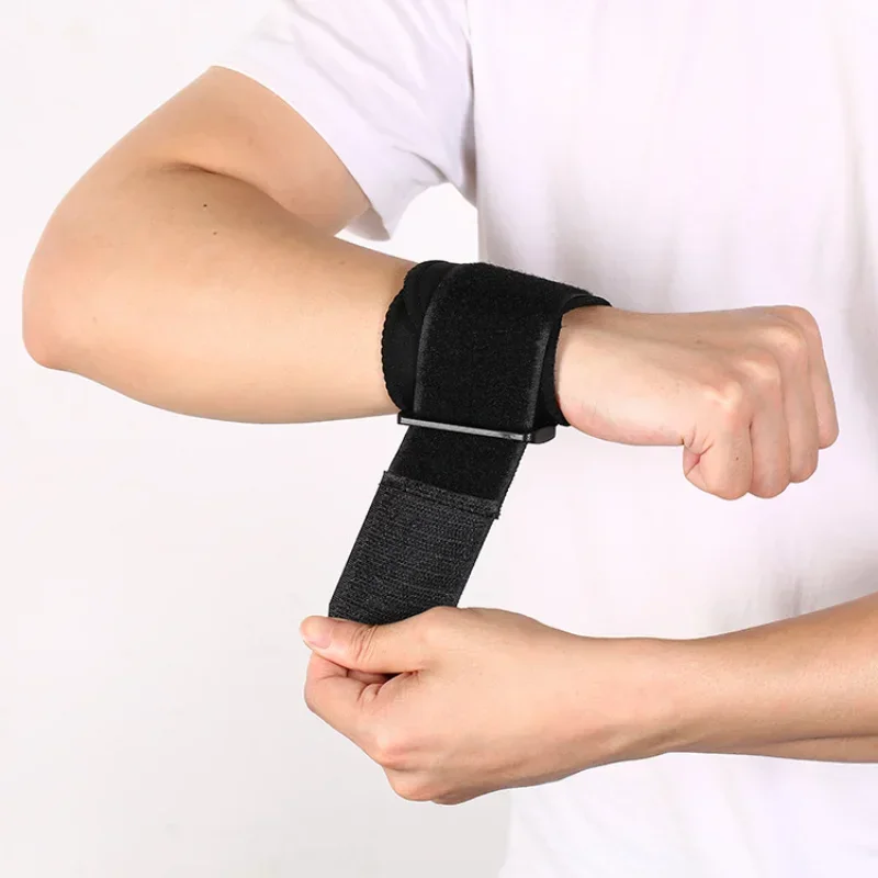 Adjustable Soft Wristbands Wrist Support Bracers for Gym Sports Wristband Carpal Protector Breathable Wrap Band Strap Safety