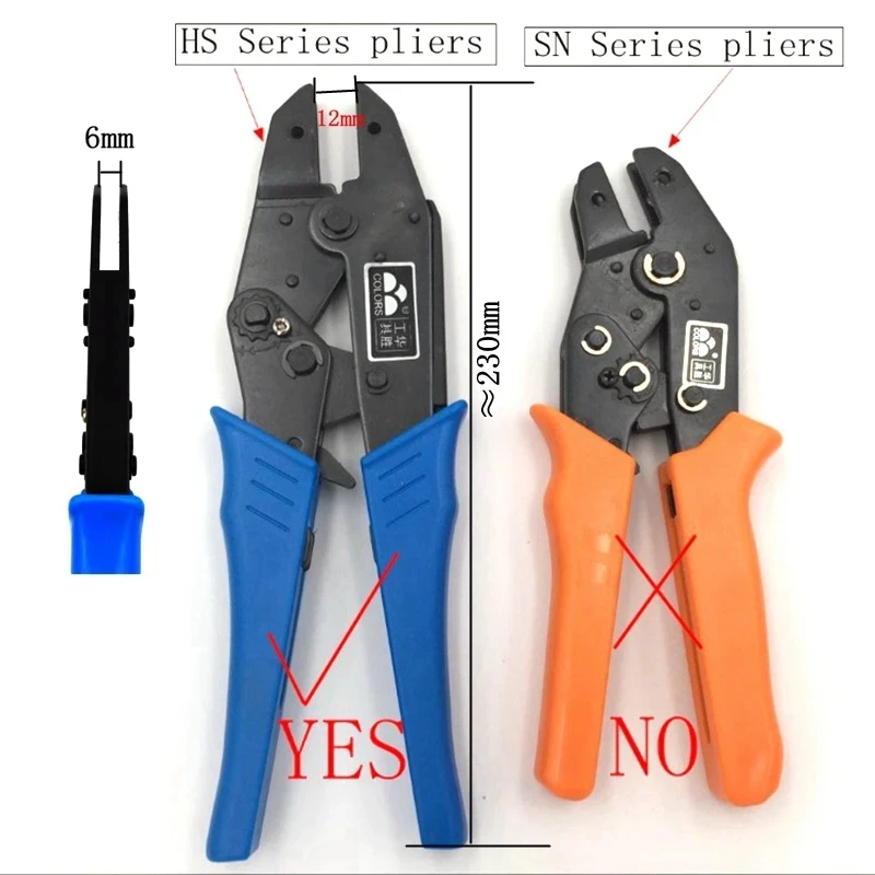 Die Sets For FSE/HS-3510A 2030A Crimping Plier Jaws Machine Modules Crimping OT copper passing through Terminals