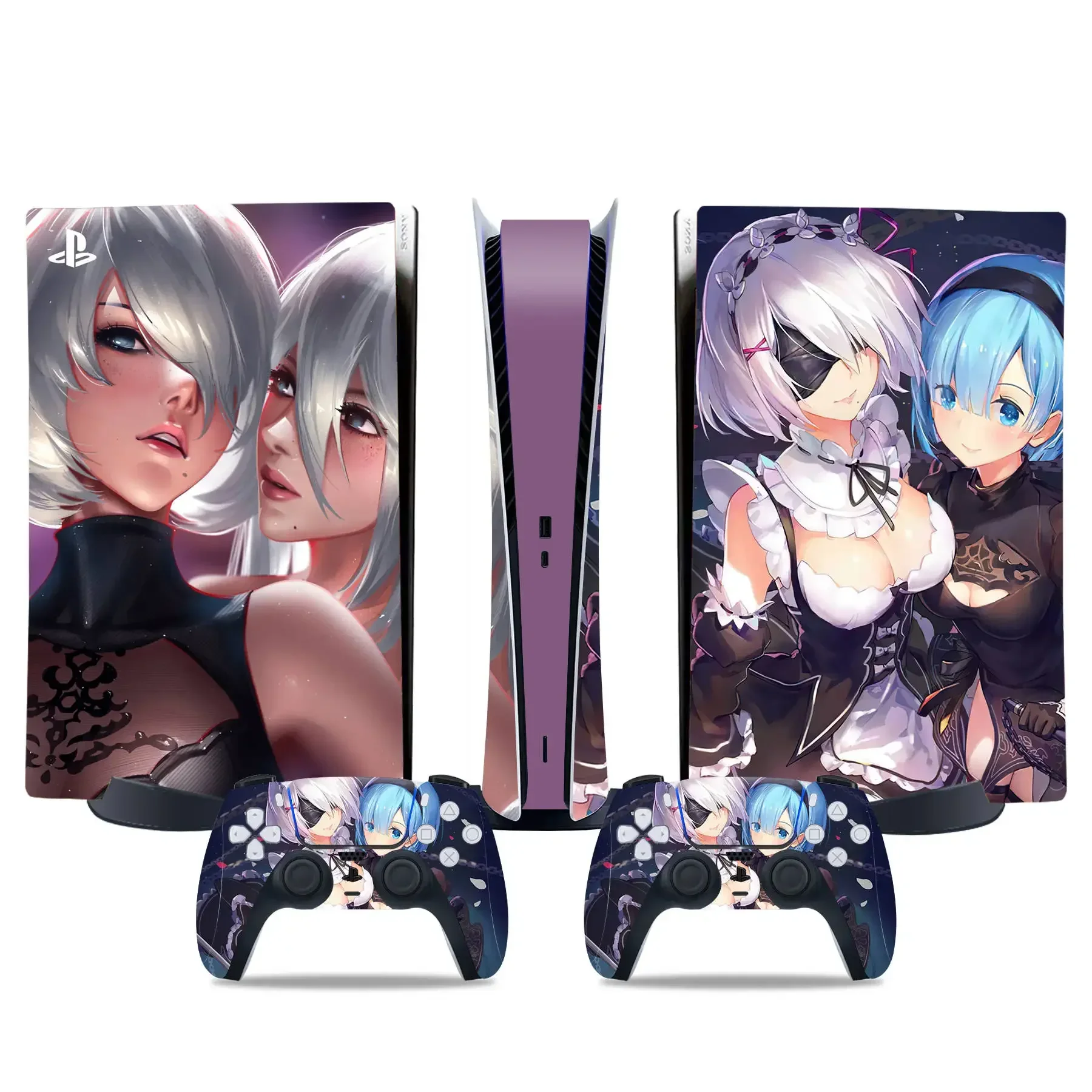 NieR Automat New Arrival Nowy produkt Winylowa ochronna do PS5 Cyfrowa naklejka na skórę Naklejka na grę