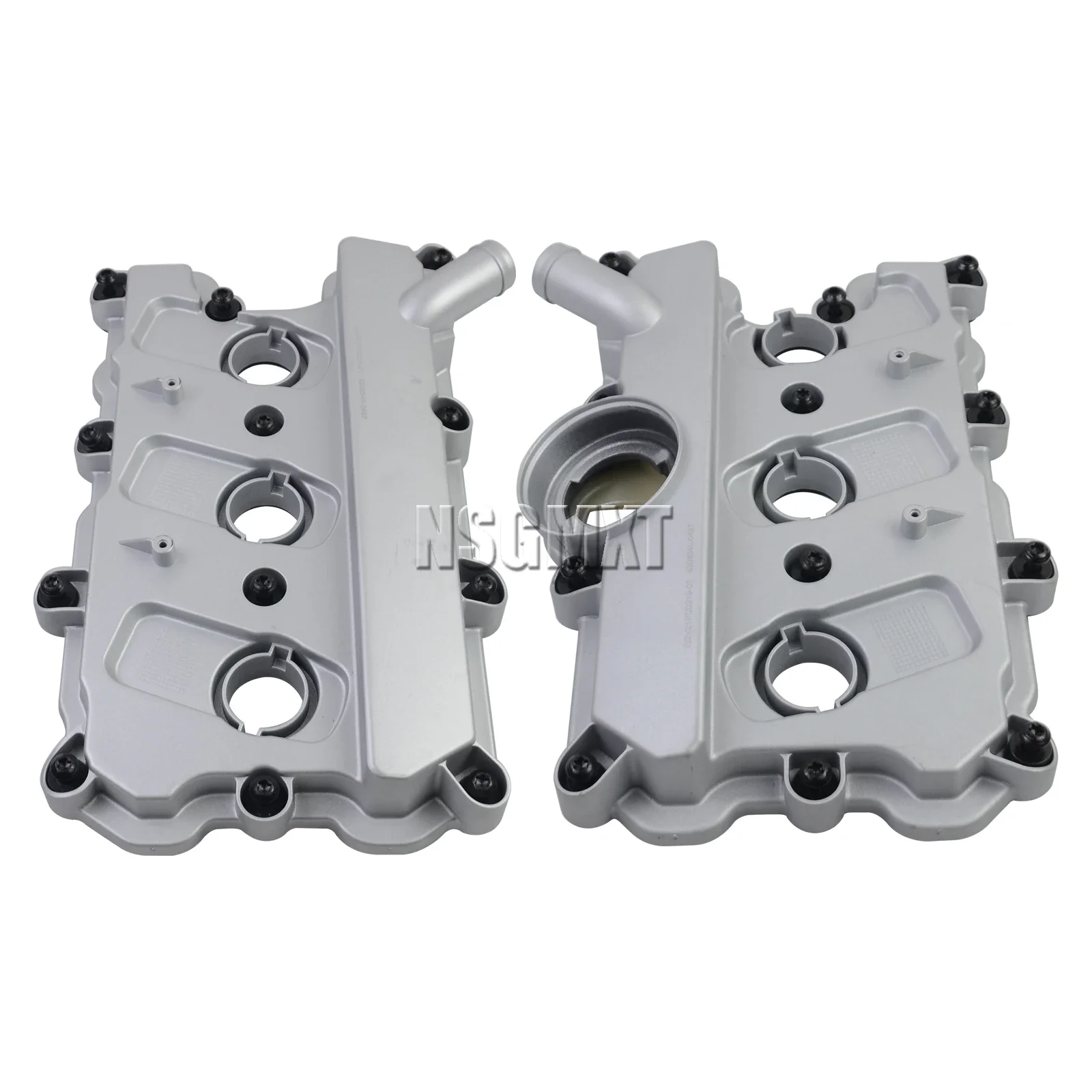 AP01 2X Cylinder Head Valve Cover for Touareg Audi A4 A6 3.0L Left & Right Side 06E103471S 06E103472N