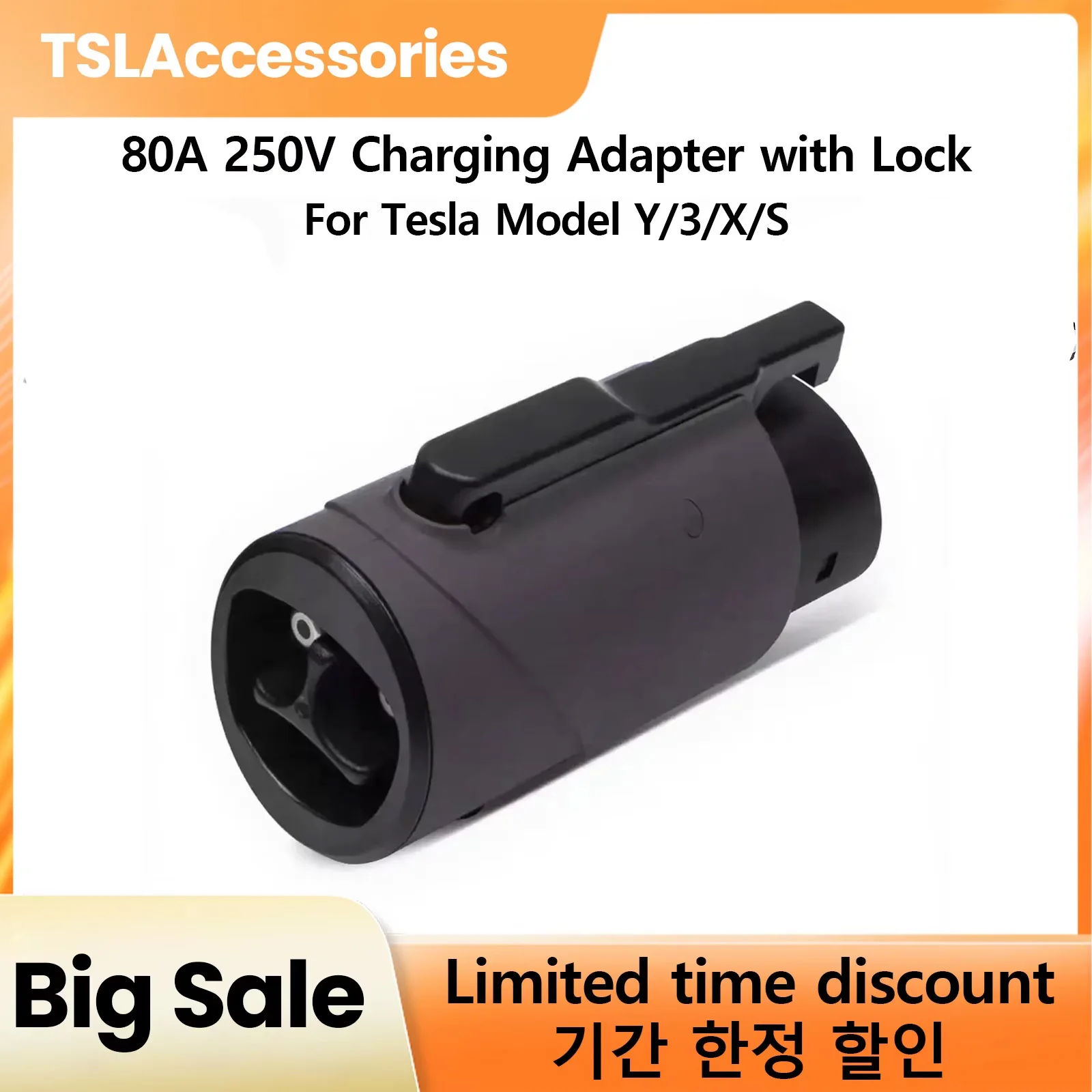 

TSLAccessories EV Adapter Tesla To J1772 Charger Adapter for Model 3 /S/Y/X Electric Vehicle Charging Converters Car Accessories