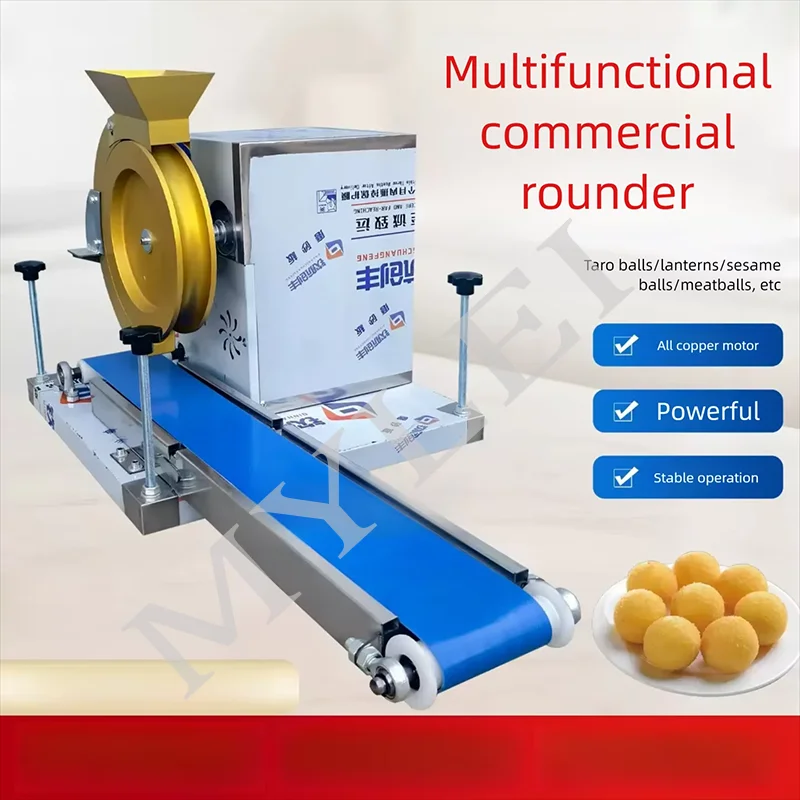 Quality Commercial Stainless Steel Dough Ball Maker Machine Automatic Dough Ball Forming Machine Motor Cogh Balls Making Machine