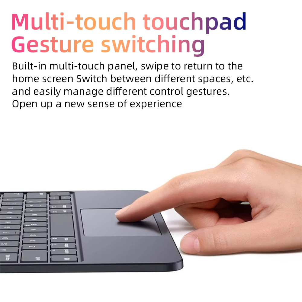 Imagem -05 - Teclado Mágico para Ipad Pro Bluetooth Compatível com Ipad Pro 12 12.9 m2 Ipad Pro 11 Ipad Air Air 2023 10