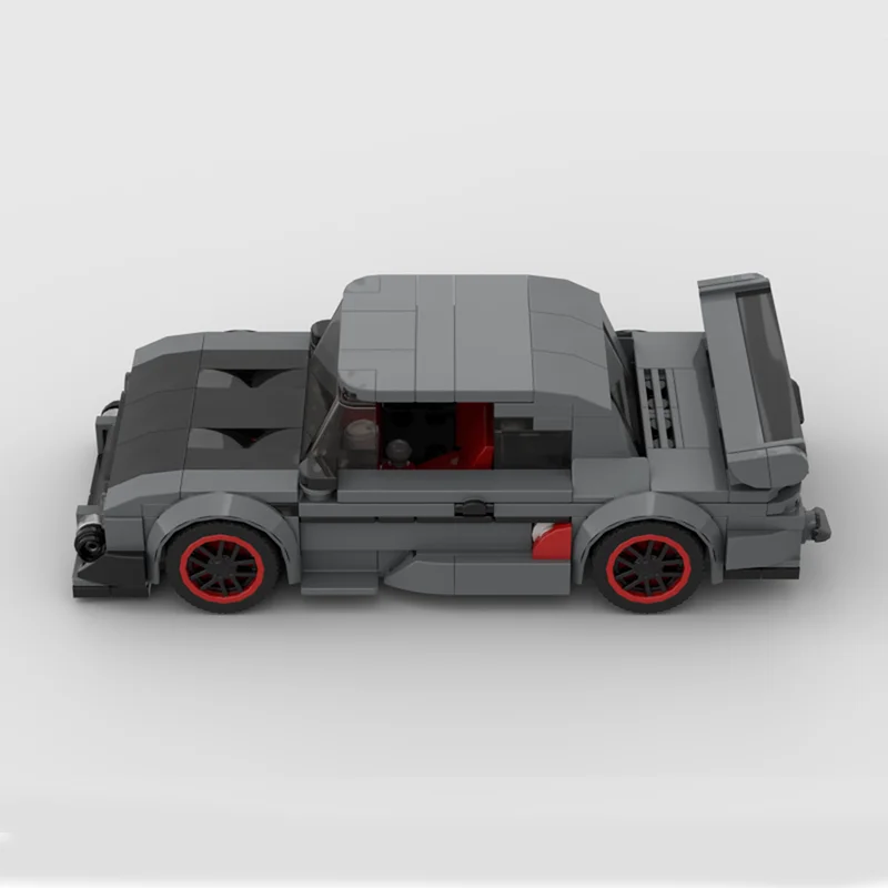 280 قطعة جديد MOC مدينة الطريق السريع مخصصة سوبر سباق السيارات لتقوم بها بنفسك الإبداعية التعليمية للأطفال اللبنات Gif